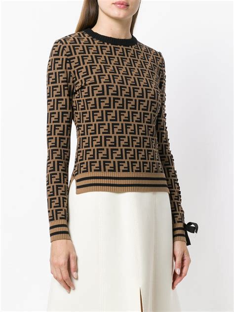 cheap fendi sweater womens|fendi jumper women's sale.